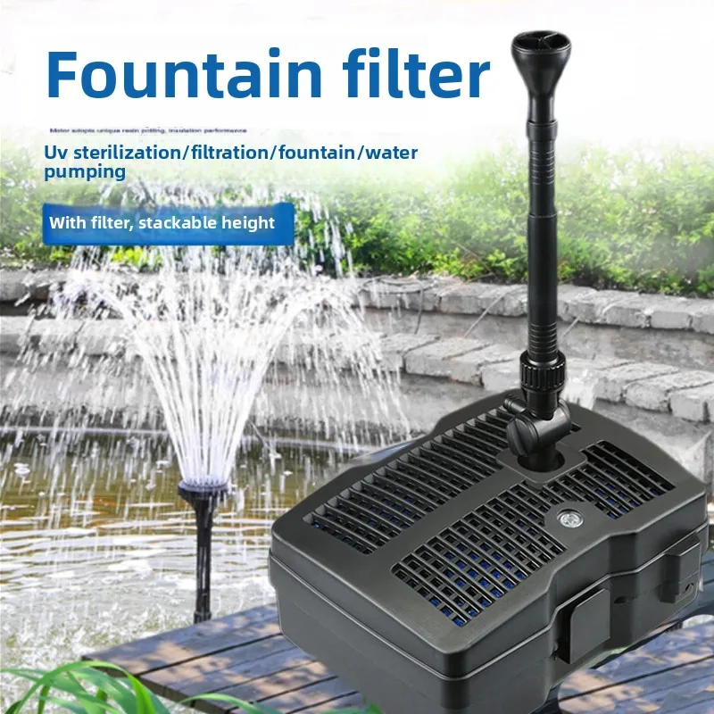 Aquarium Blue Marine Reef 60 - SUNSUN kio pond filter in fishpond