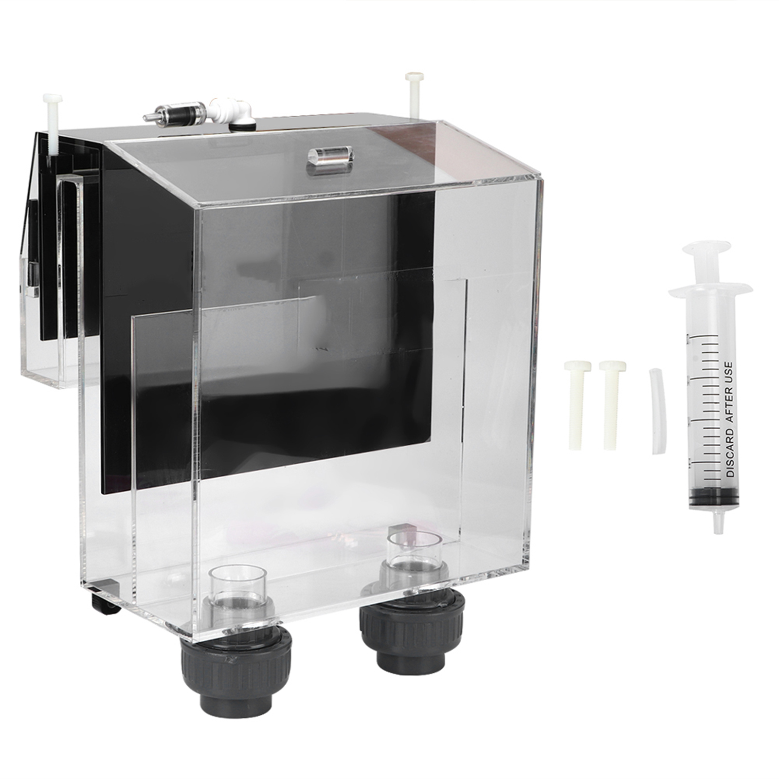 Marine Aquarium Overflow Box - Quality Acrylic Self start Siphon Hang