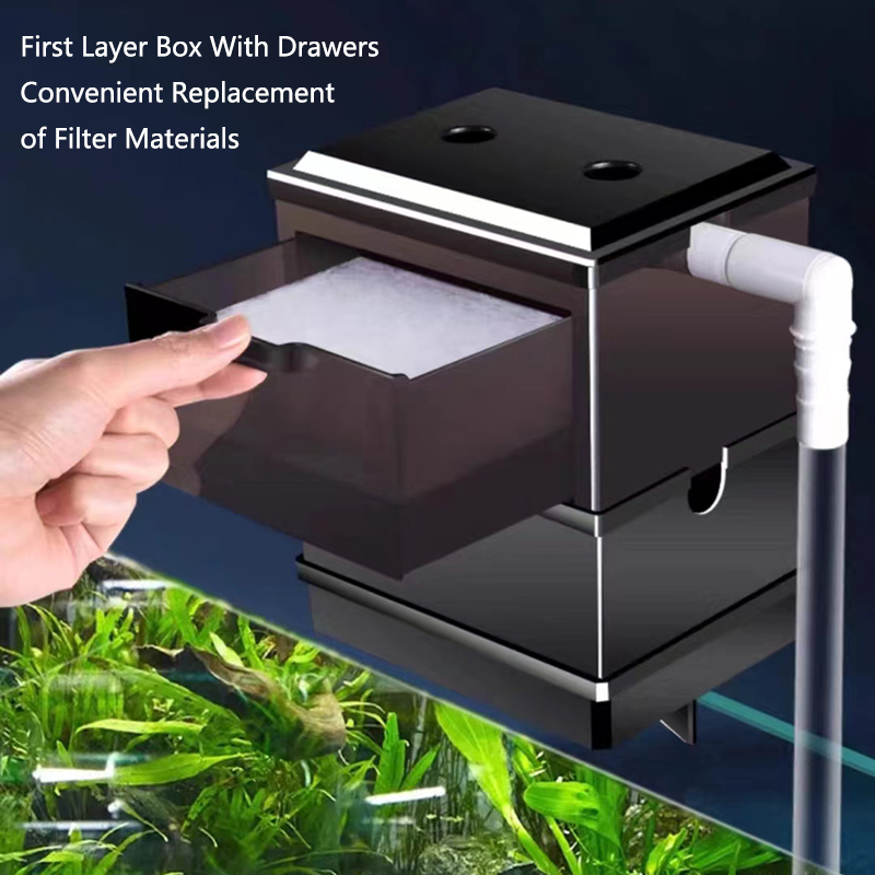 Fish Tank External Filter Box  - Marine Aquarium Overflow Box incelemesi ve fiyatı