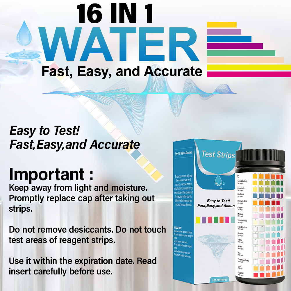 Yieryi 16 in 1 Water Test Stri - Marine Aquarium Water Testing incelemesi ve fiyatı