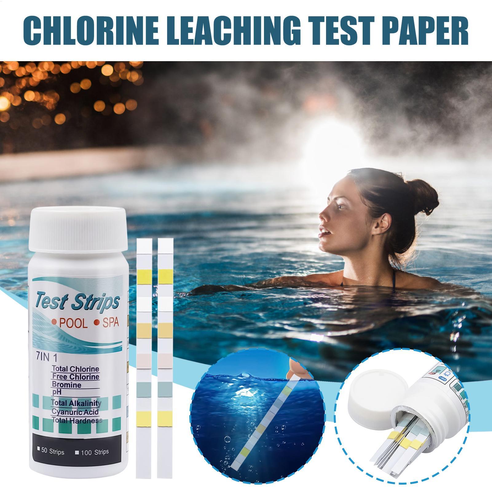 100pcs 7 in 1 Chlorine/PH/Alka - Marine Aquarium Water Testing incelemesi ve fiyatı