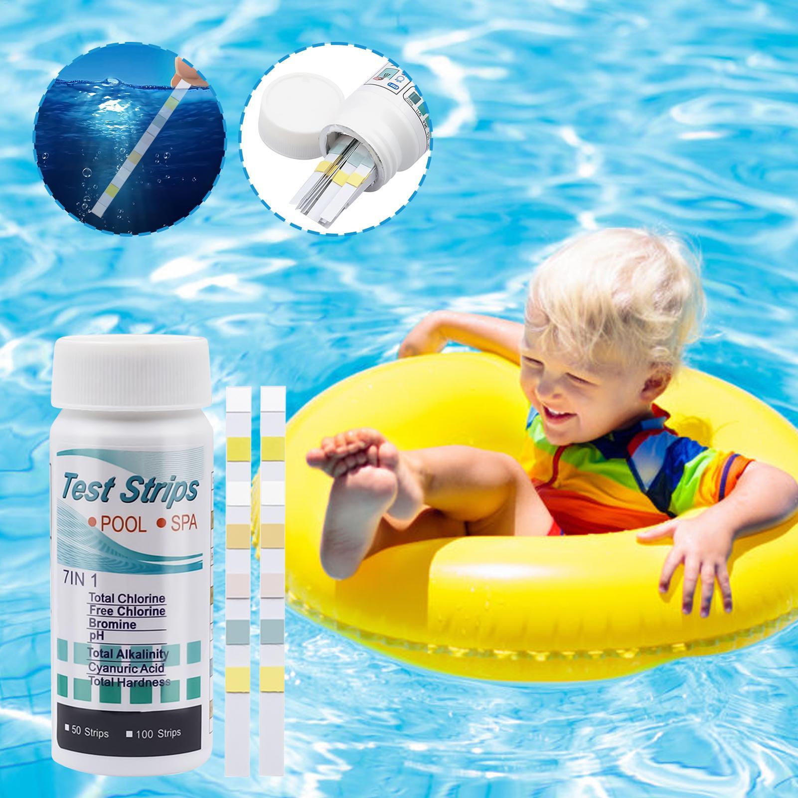 100pcs 7 in 1 Chlorine/PH/Alka - Marine Aquarium Water Testing incelemesi ve fiyatı