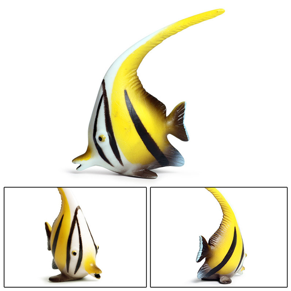 Lifelike Angelfish Plastic Aqu - Marine Aquarium Decorations incelemesi ve fiyatı