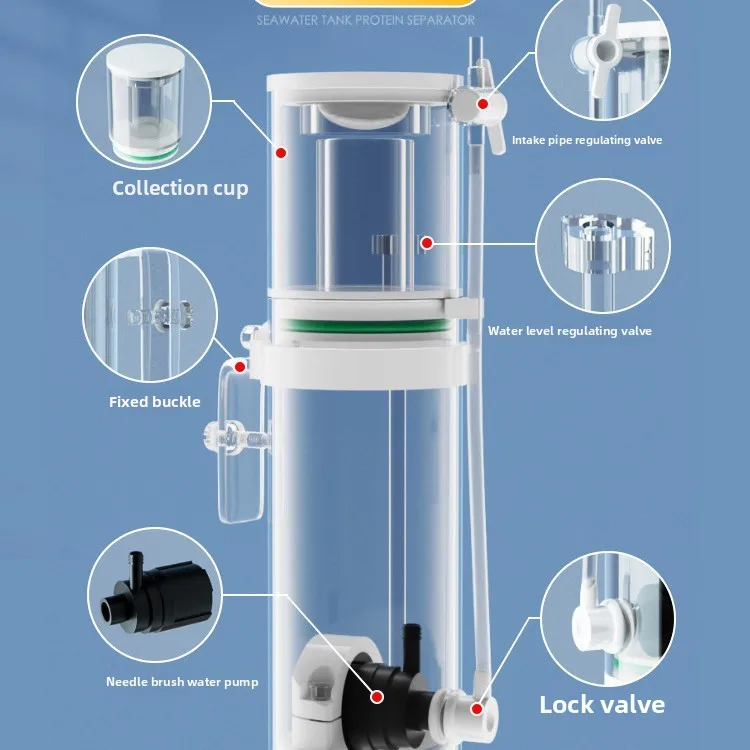 110V-240V New Mini Aquarium Pr - Protein Skimmer Hang On incelemesi ve fiyatı