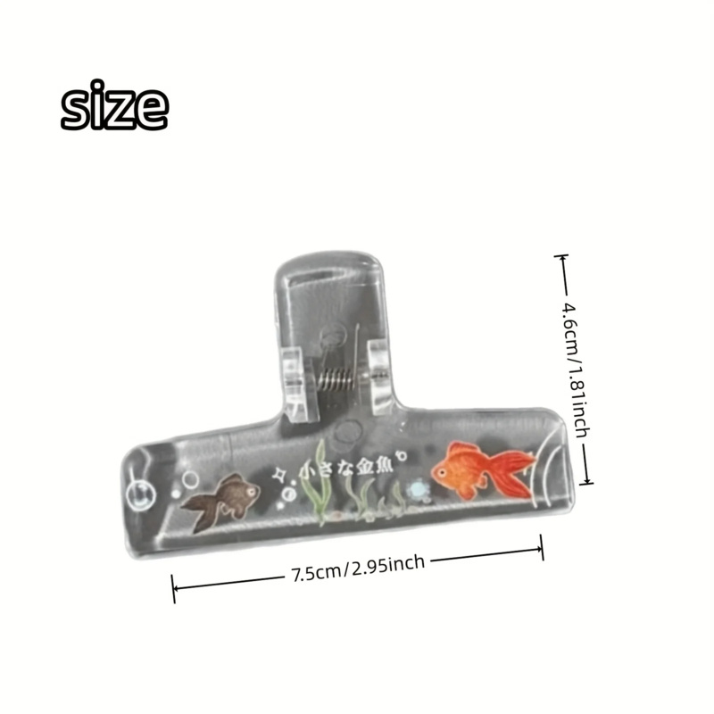1PC Transparent Acrylic Goldfi - Marine Aquarium Decorations incelemesi ve fiyatı