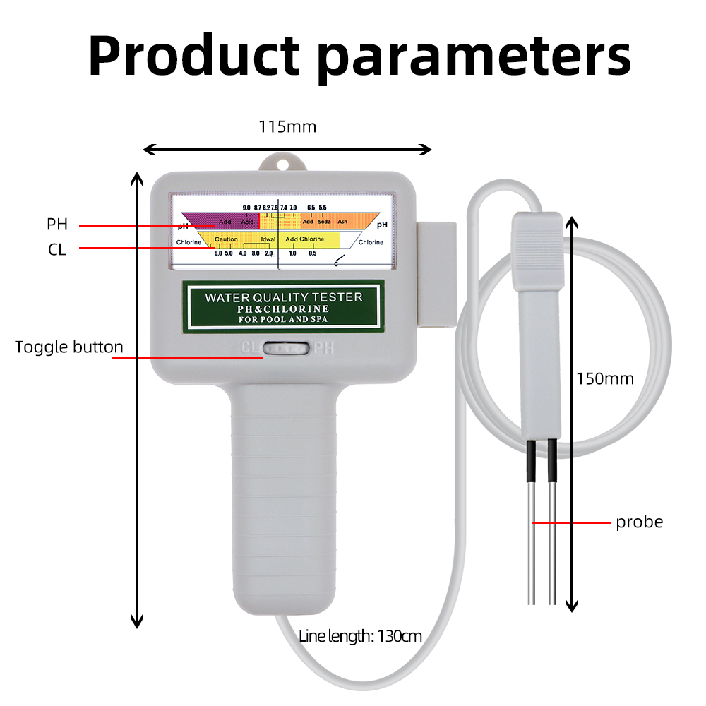 2 in 1 PH Chlorine Meter Teste - Marine Aquarium Water Testing incelemesi ve fiyatı