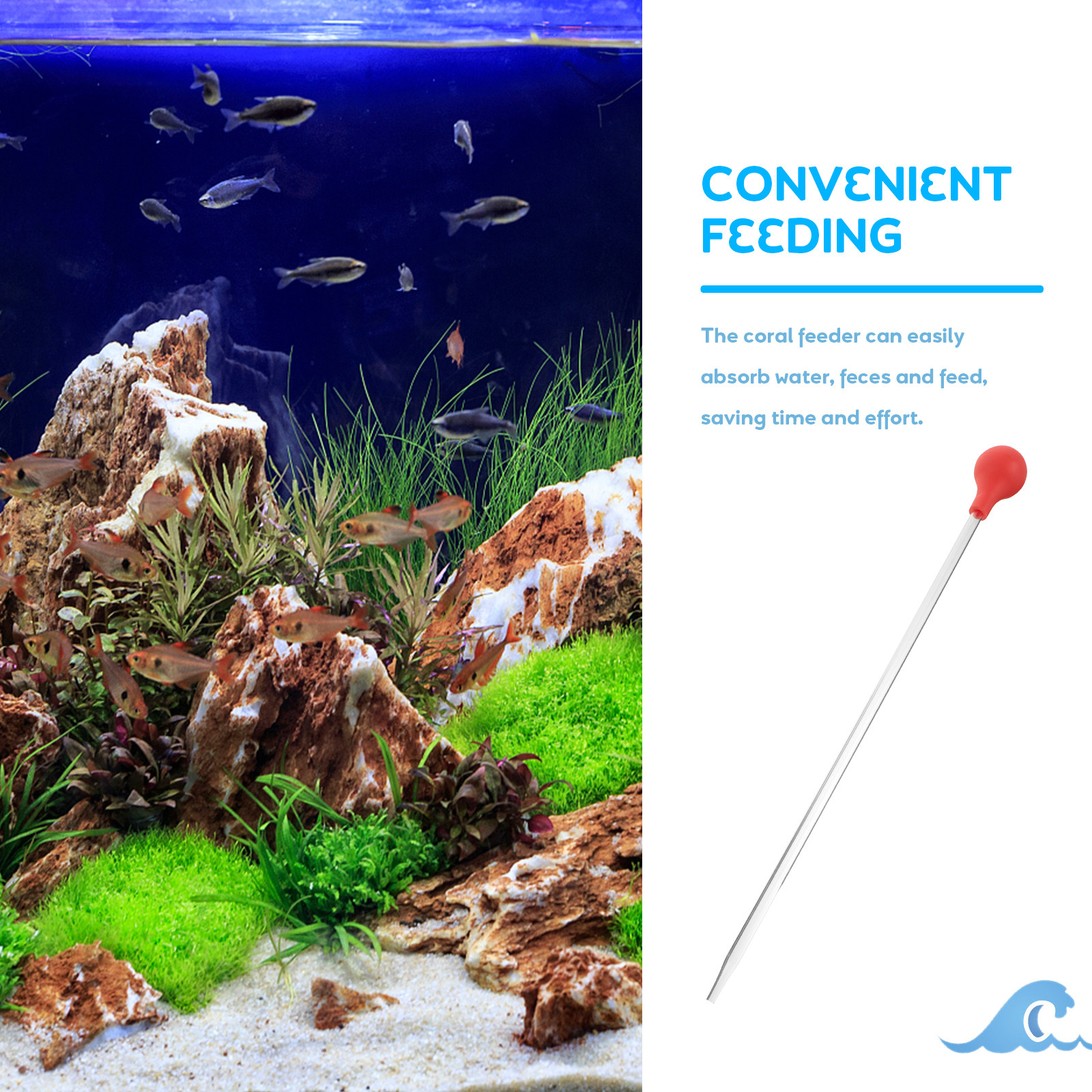 40Cm Long Coral Feeding Tube A - Marine Aquarium Eel incelemesi ve fiyatı