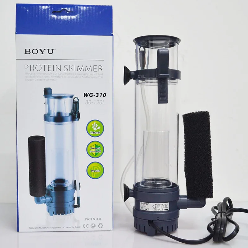 6W/8W BOYU Protein Skimmer Fil - Protein Skimmer Hang On incelemesi ve fiyatı