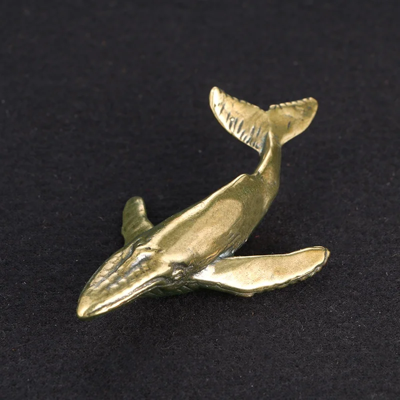 2026 Solid Brass Whale Figurin - Marine Aquarium Decorations incelemesi ve fiyatı