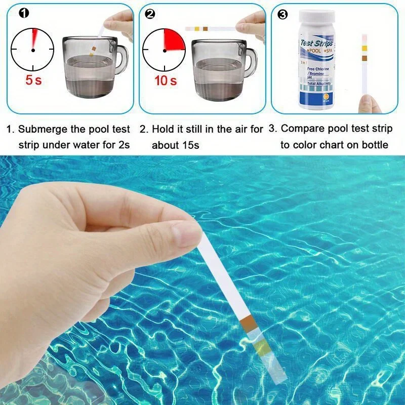Chlorine PH Test Strips SPA Sw - Marine Aquarium Water Testing incelemesi ve fiyatı