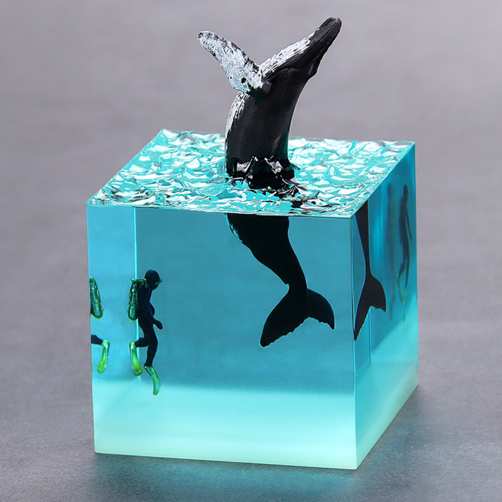 Micro Landscape Whale Diver Mo - Marine Aquarium Decorations incelemesi ve fiyatı