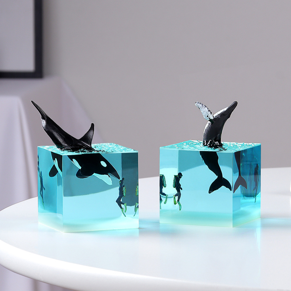 Micro Landscape Whale Diver Mo - Marine Aquarium Decorations incelemesi ve fiyatı
