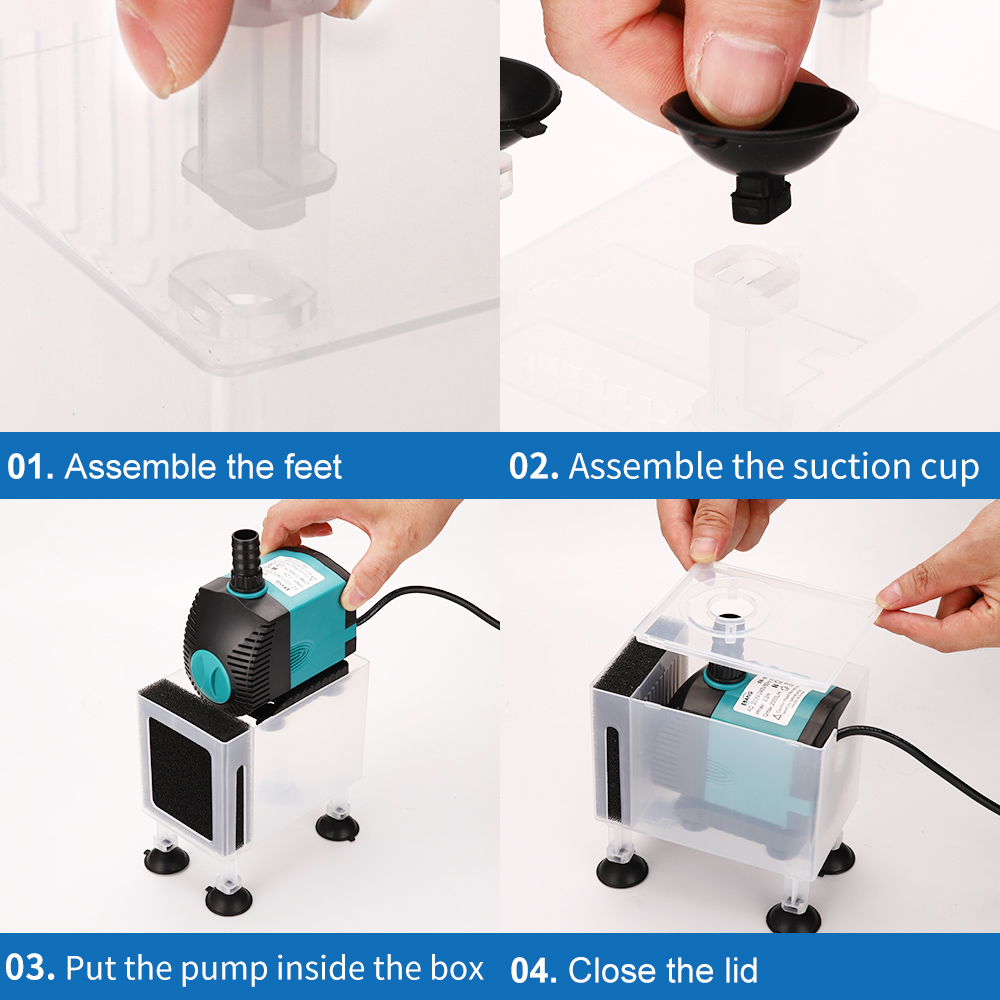 Aquarium Water Pump Protection - Marine Aquarium Overflow Box incelemesi ve fiyatı