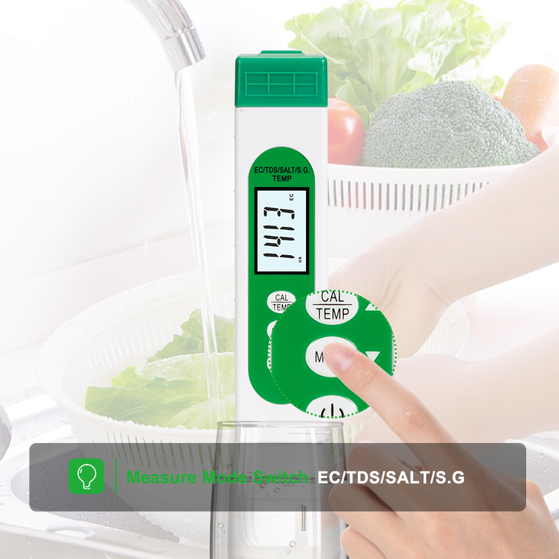 5 in 1 TDS EC SALT S.G TEMP Wa - Marine Aquarium Water Testing incelemesi ve fiyatı