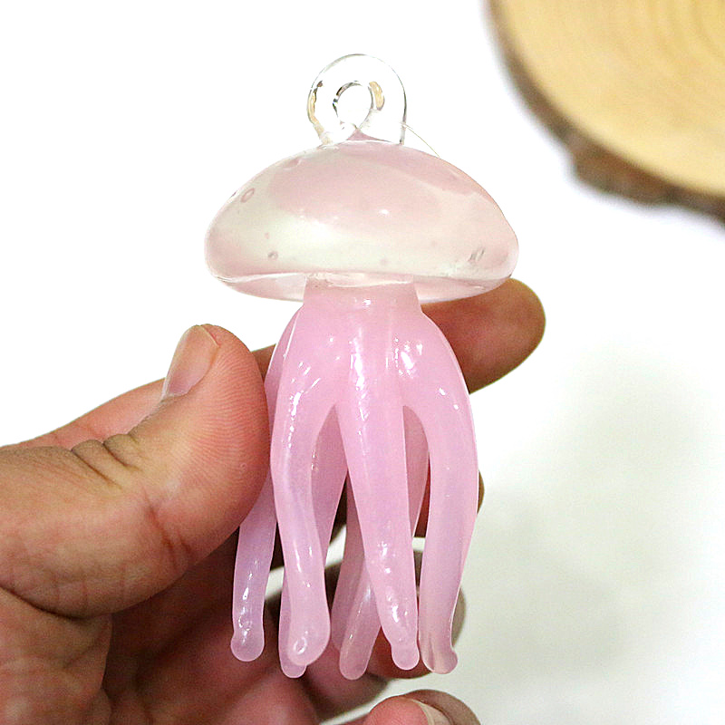Pink Jellyfish Glass Pendant C - Aquarium And Marine incelemesi ve fiyatı