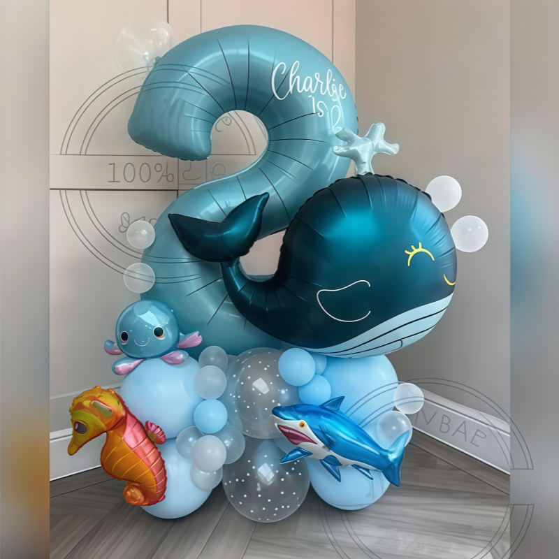 38Pcs Ocean Animal Themed Birt - Marine Aquarium Decorations incelemesi ve fiyatı
